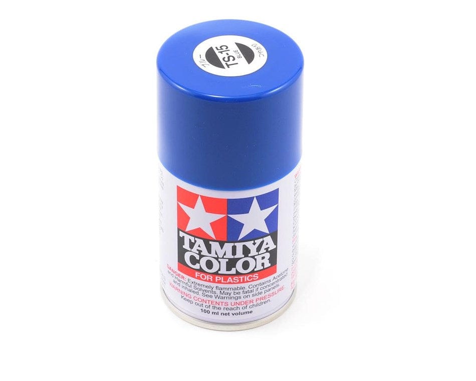 Tamiya TS-15 Spray Blue Tamiya PAINT, BRUSHES & SUPPLIES