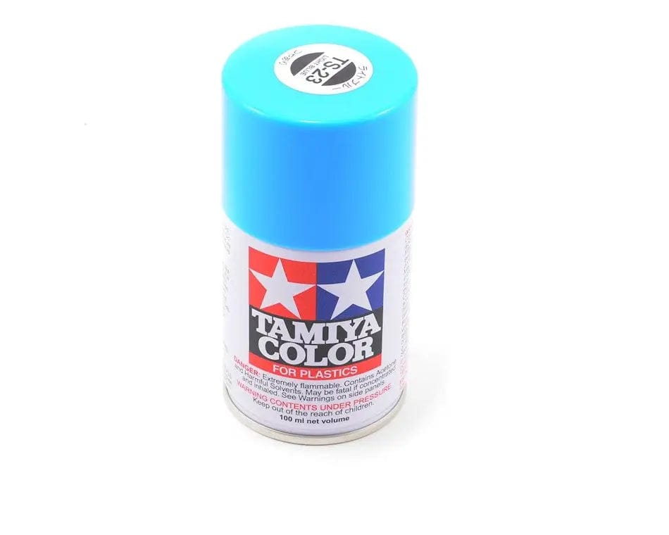Tamiya TS-23 Spray Light Blue Tamiya PAINT, BRUSHES & SUPPLIES