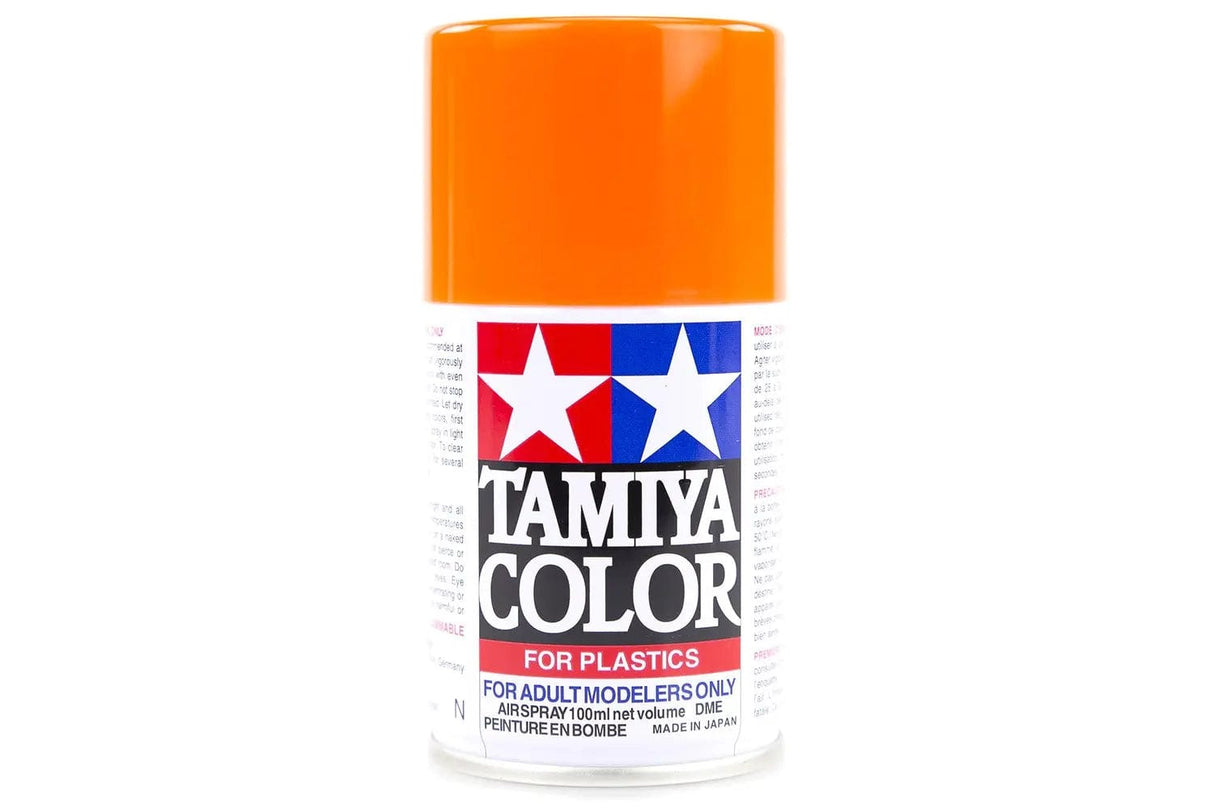 Tamiya TS-31 Spray Bright Orange Tamiya PAINT, BRUSHES & SUPPLIES