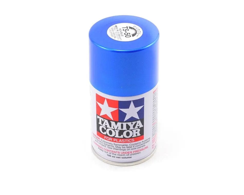 Tamiya TS-50 Spray Mica Blue Tamiya PAINT, BRUSHES & SUPPLIES