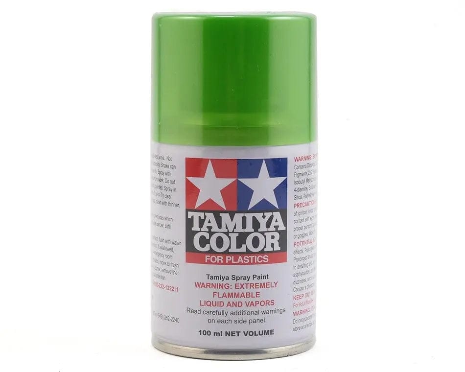 Tamiya TS-52 Spray Candy Lime Green Tamiya PAINT, BRUSHES & SUPPLIES