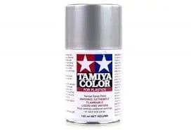 Tamiya TS-76 Spray Mica Silver Tamiya PAINT, BRUSHES & SUPPLIES