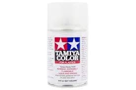 Tamiya TS-79 Spray Semi Gloss Clear Tamiya PAINT, BRUSHES & SUPPLIES