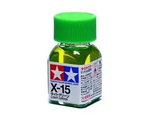Tamiya X-15 Enamel Light Green Tamiya PAINT, BRUSHES & SUPPLIES