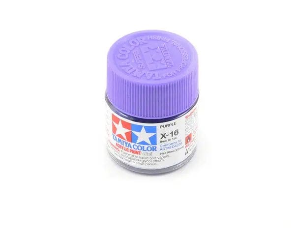 Tamiya X-16 Acrylic Purple Tamiya PAINT, BRUSHES & SUPPLIES