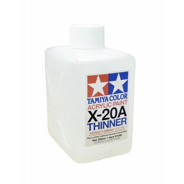 Tamiya X-20A Acrylic Thinners 250ml Tamiya PAINT, BRUSHES & SUPPLIES