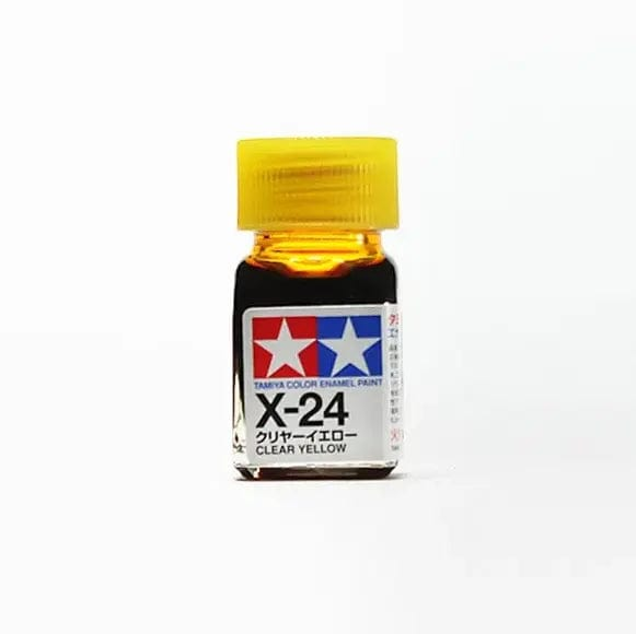 Tamiya X-24 Enamel Clear Yellow Tamiya PAINT, BRUSHES & SUPPLIES
