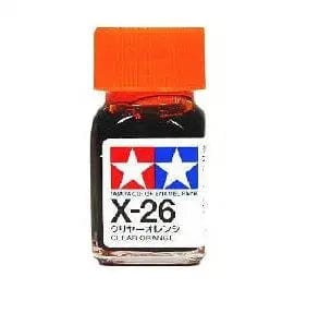 Tamiya X-26 Enamel Clear Orange Tamiya PAINT, BRUSHES & SUPPLIES