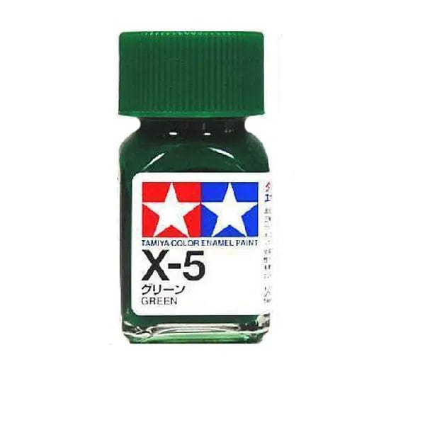 Tamiya X-5 Enamel Green Tamiya PAINT, BRUSHES & SUPPLIES