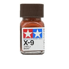Tamiya X-9 Enamel Brown Tamiya PAINT, BRUSHES & SUPPLIES