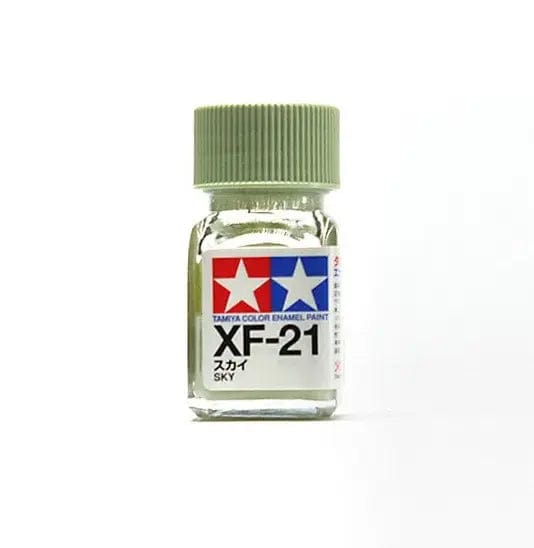 Tamiya XF-21 Enamel Flat Sky Grey Tamiya PAINT, BRUSHES & SUPPLIES