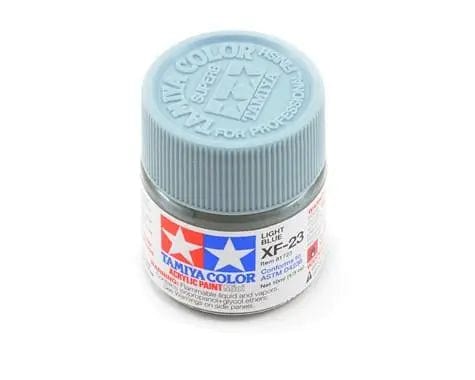 Tamiya XF-23 Acrylic Light Blue Tamiya PAINT, BRUSHES & SUPPLIES