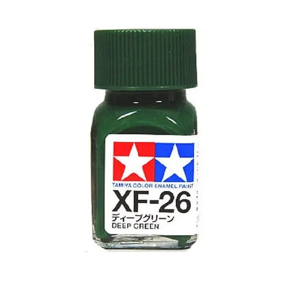 Tamiya XF-26 Enamel Deep Green Tamiya PAINT, BRUSHES & SUPPLIES