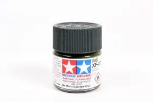 Tamiya XF-27 Acrylic Black Green Tamiya PAINT, BRUSHES & SUPPLIES