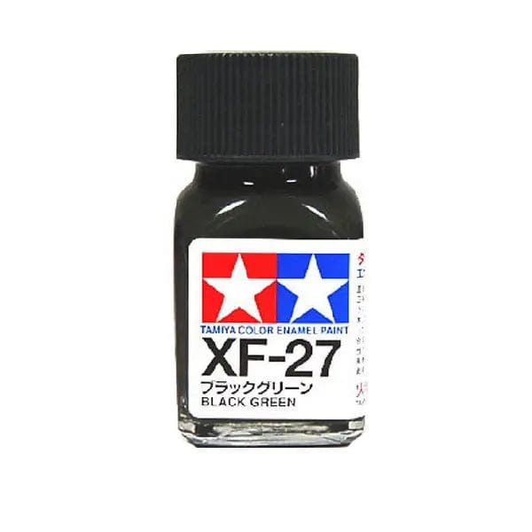 Tamiya XF-27 Enamel Black Green Tamiya PAINT, BRUSHES & SUPPLIES