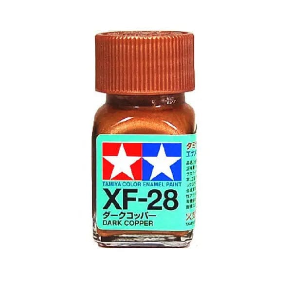 Tamiya XF-28 Enamel Flat Dark Copper Tamiya PAINT, BRUSHES & SUPPLIES