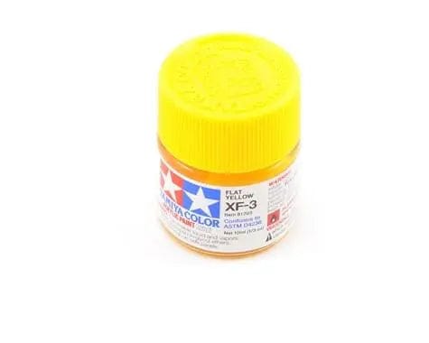 Tamiya XF-3 Acrylic Flat Yellow Tamiya PAINT, BRUSHES & SUPPLIES