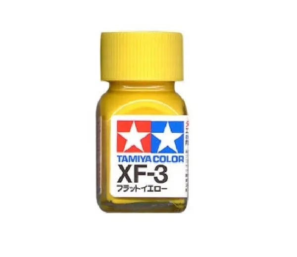 Tamiya XF-3 Enamel Flat Yellow Tamiya PAINT, BRUSHES & SUPPLIES