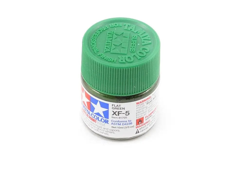 Tamiya XF-5 Acrylic Flat Green Tamiya PAINT, BRUSHES & SUPPLIES