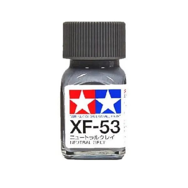 Tamiya XF-53 Enamel Neutral Grey Tamiya PAINT, BRUSHES & SUPPLIES