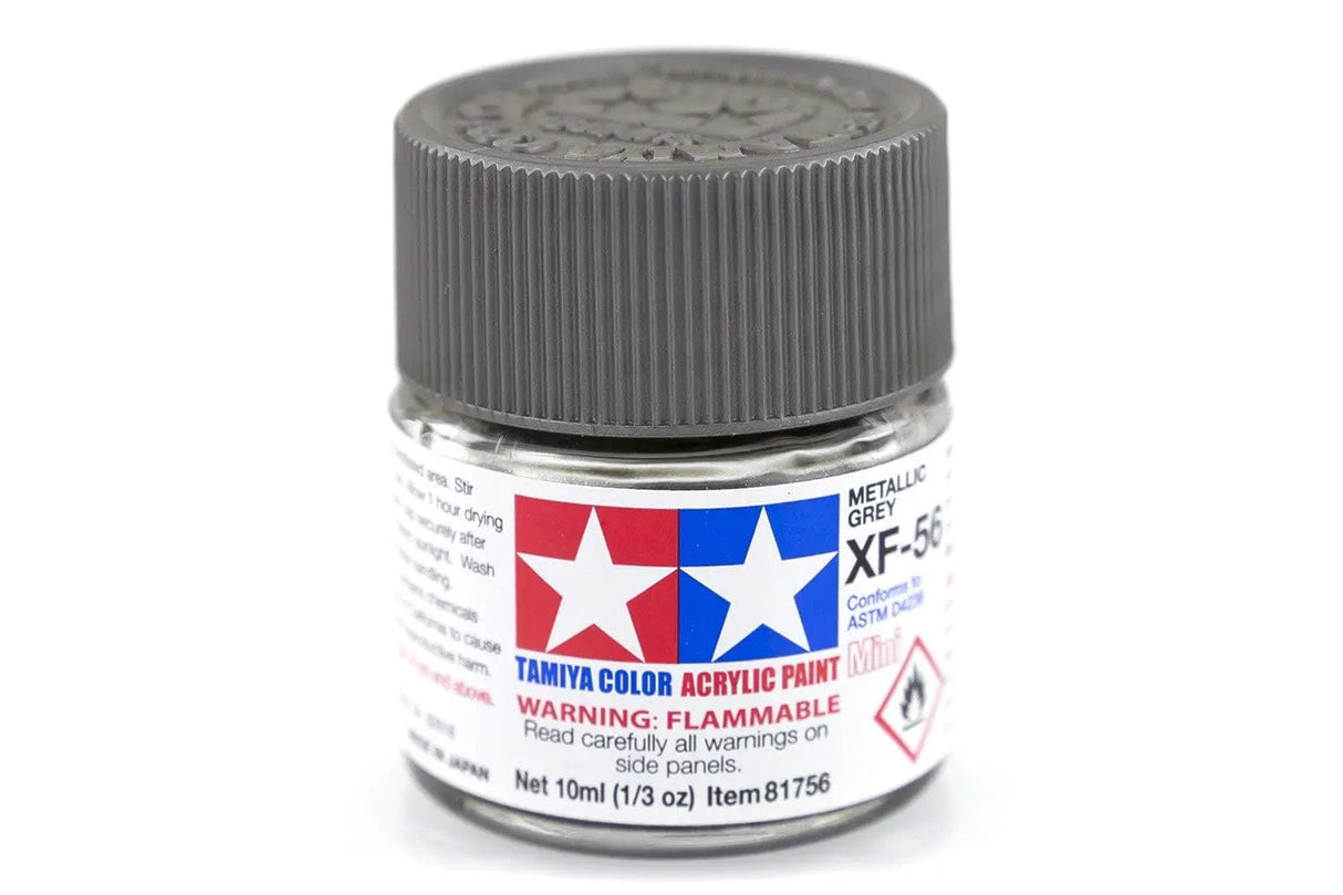 Tamiya XF-56 Acrylic Metallic Grey Tamiya PAINT, BRUSHES & SUPPLIES