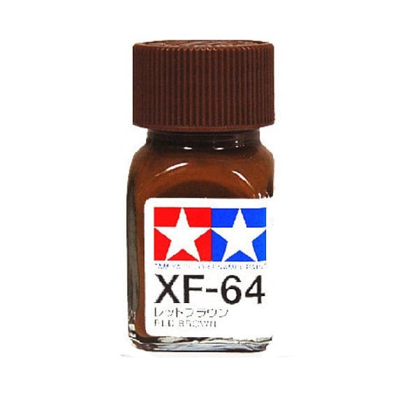 Tamiya XF-64 Enamel Flat Red Brown Tamiya PAINT, BRUSHES & SUPPLIES