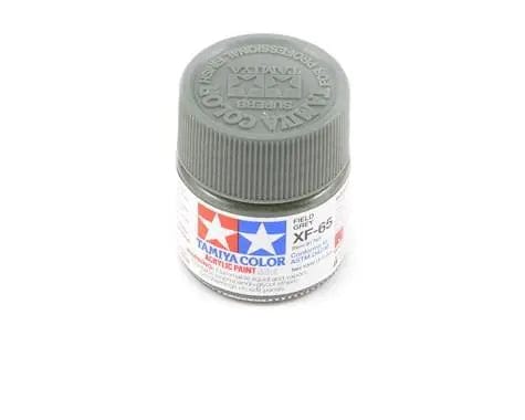 Tamiya XF-65 Acrylic Flat Field Grey Tamiya PAINT, BRUSHES & SUPPLIES