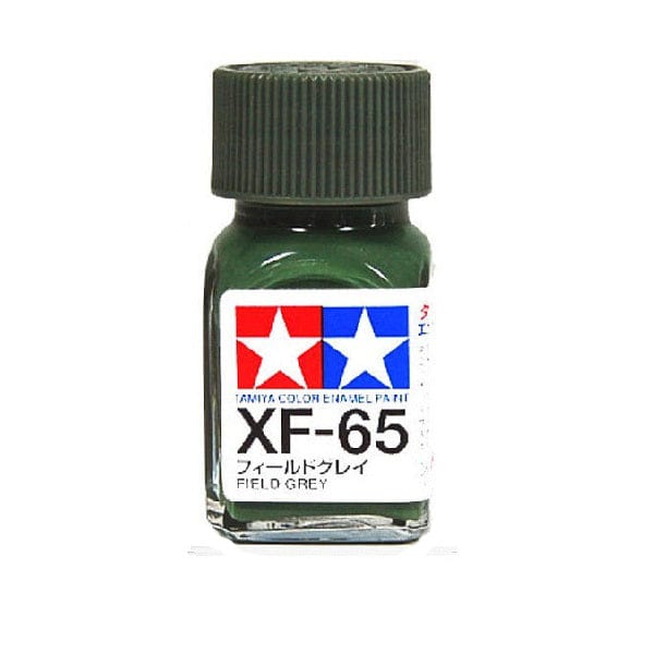 Tamiya XF-65 Enamel Flat Field Grey Tamiya PAINT, BRUSHES & SUPPLIES