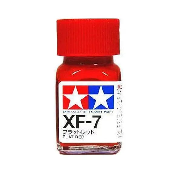 Tamiya XF-7 Enamel Flat Red Tamiya PAINT, BRUSHES & SUPPLIES