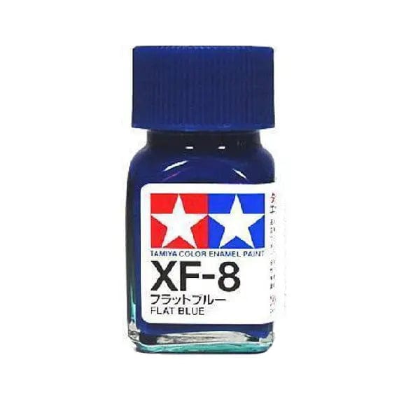 Tamiya XF-8 Enamel Flat Blue Tamiya PAINT, BRUSHES & SUPPLIES