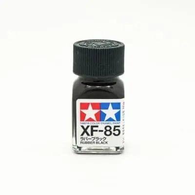 Tamiya XF-85 Enamel Black Rubber Tamiya PAINT, BRUSHES & SUPPLIES