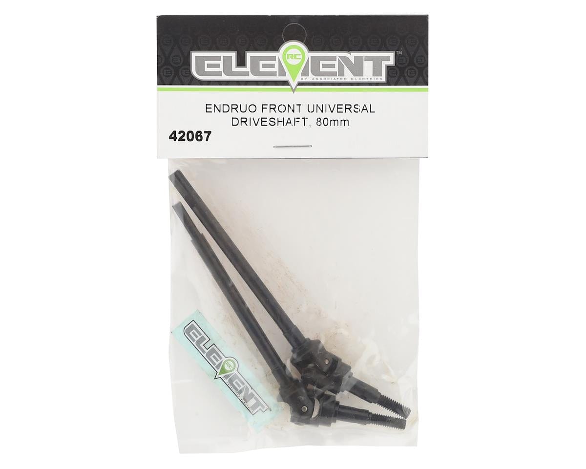 Team Associated 42067 Enduro Front Universal Driveshafts 80mm (2) - Hobbytech Toys