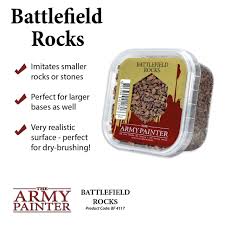 Army Painter BF4117 Battlefield Rocks - Basing The Army Painter TRAINS - SCENERY