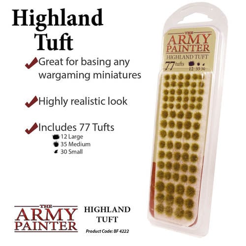 Army Painter BF4222 Highland Tuft The Army Painter TRAINS - SCENERY