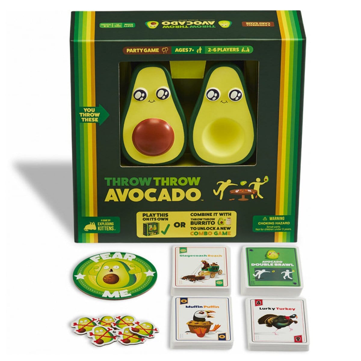 Throw Throw Avocado Game NULL TOY SECTION