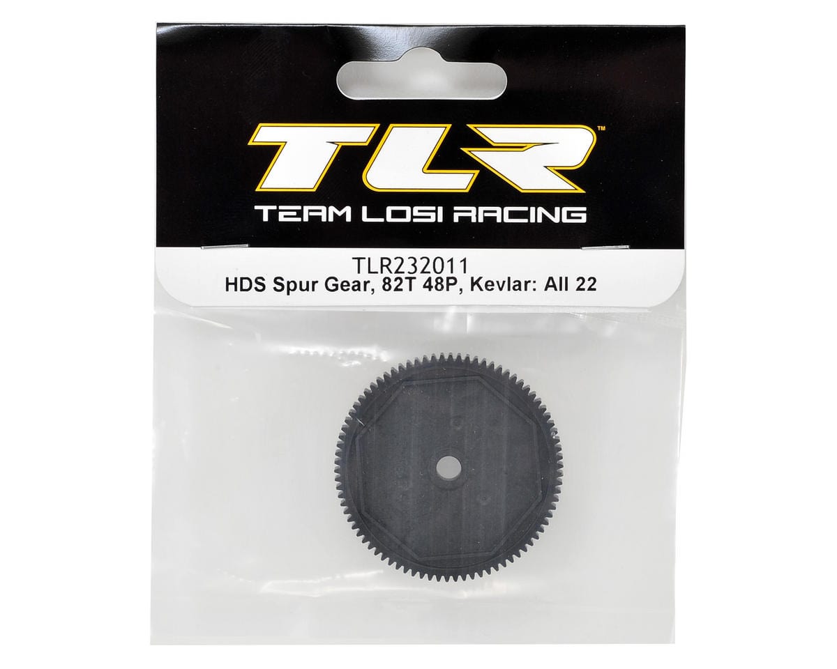 TLR TLR232011 HDS Spur Gear, 82T 48P, Kevlar: All 22 - Hobbytech Toys