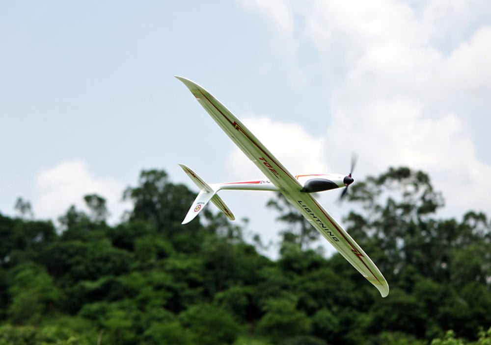 TOP RC Lightning V1 Powered Glider 1500mm Wingspan PNP Top RC RC PLANES