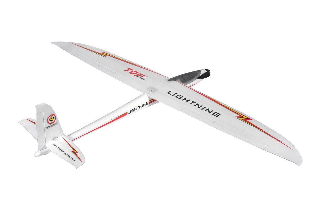 TOP RC Lightning V1 Powered Glider 1500mm Wingspan PNP Top RC RC PLANES