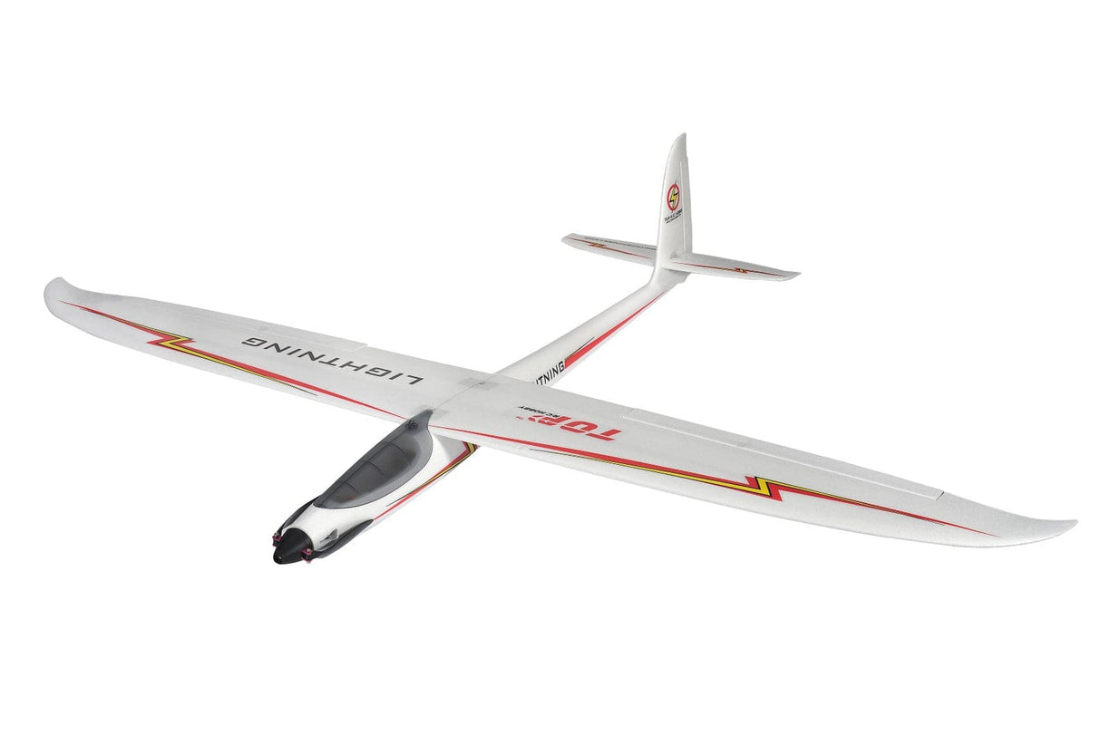 TOP RC Lightning V1 Powered Glider 1500mm Wingspan PNP Top RC RC PLANES