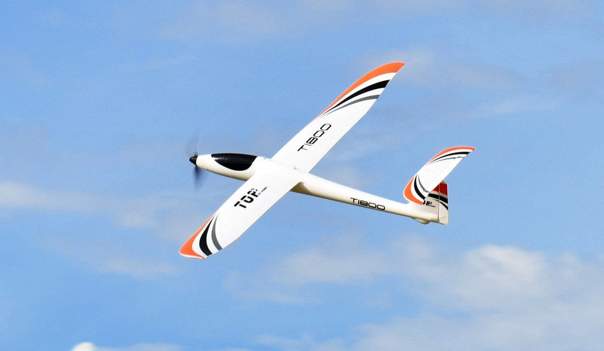 Top RC T1800 1800mm T-Tail EPO RC Glider PNP - Hobbytech Toys