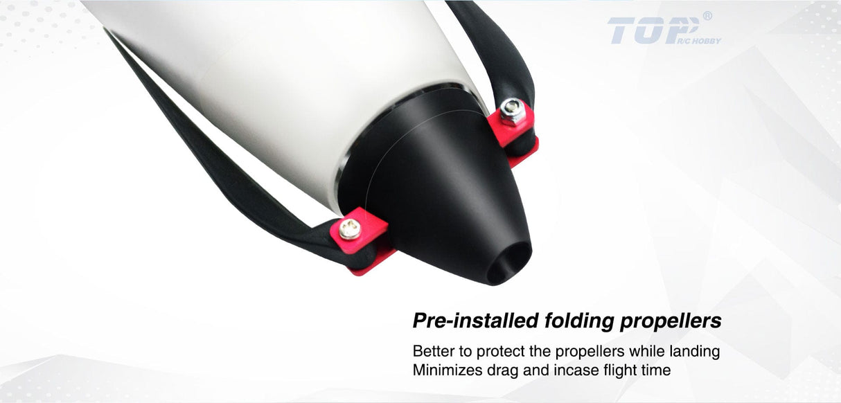 Top RC T1800 1800mm T-Tail EPO RC Glider PNP - Hobbytech Toys