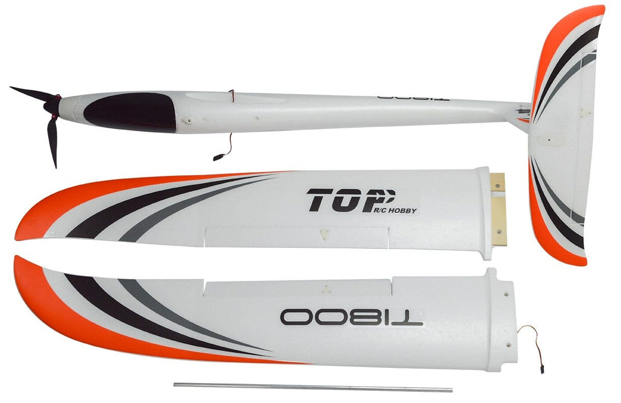 Top RC T1800 1800mm T-Tail EPO RC Glider PNP - Hobbytech Toys
