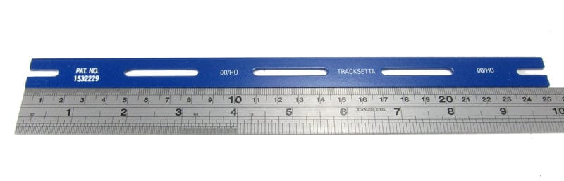 Tracksetta HO 10 Straight Template Tracksetta TRAINS - HO/OO SCALE