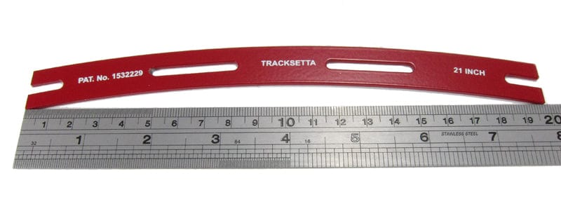 Tracksetta HO 21 Radius Template Tracksetta TRAINS - HO/OO SCALE