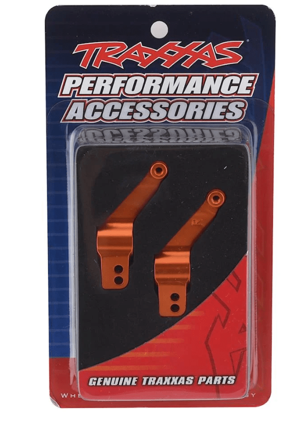 Traxxas 1952T Aluminum Stub Axle Carriers (Orange) (2) Traxxas RC CARS - PARTS