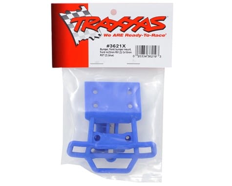 Traxxas 3621X Bumper Frt/Mount Frt 4X23 mm Blue Traxxas RC CARS - PARTS