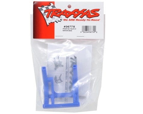 Traxxas 3677X Wheelie Bar Mount Blue Traxxas RC CARS - PARTS