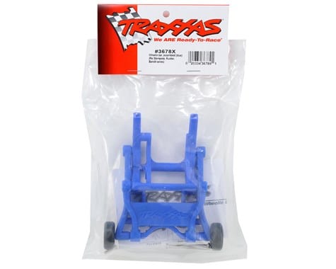 Traxxas 3678X Wheelie Bar Assembled Blue Traxxas RC CARS - PARTS