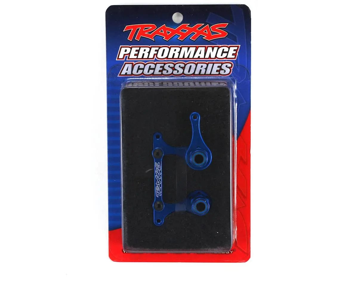 Traxxas 3743A Steering Bellcrank Drag Link Blue Anodised Traxxas RC CARS - PARTS
