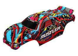 Traxxas 3749 Rustler Hawaiian Graphic Pre Painted Body Traxxas RC CARS - PARTS